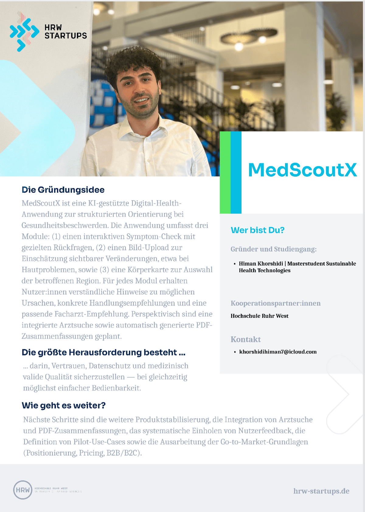 HRWIncubate startup and innovation program